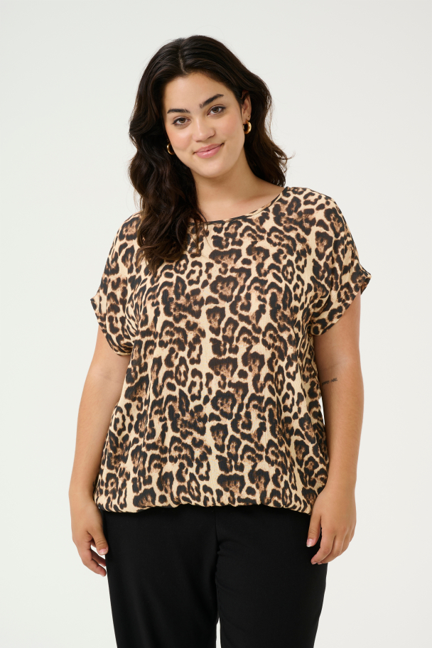 Kaffe Curve Ami Stanley printed topp - Image 1