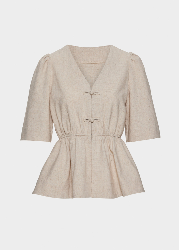 MONIC LINEN TOP - Image 1