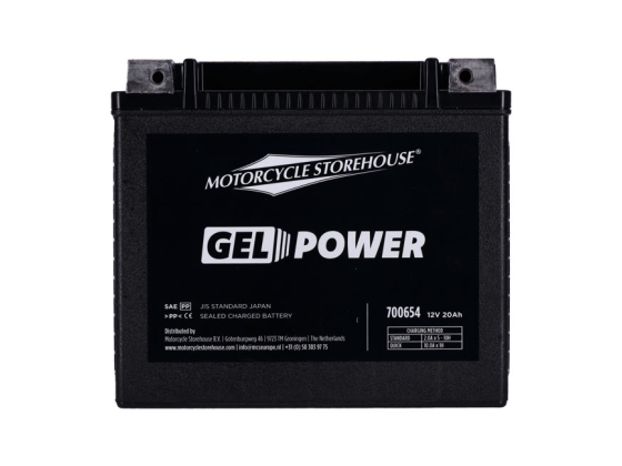 GEL batteri 12V, 20Ah, 360cca
