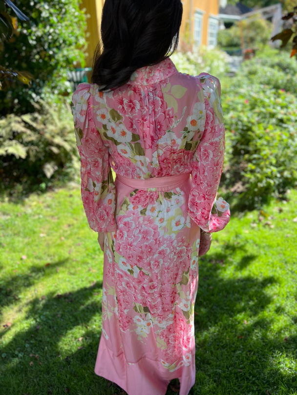 Organza Belt Dress - Cherry Blossom  - Image 3