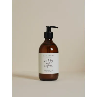 Hand and Body Wash, Wild Fig & Saffron