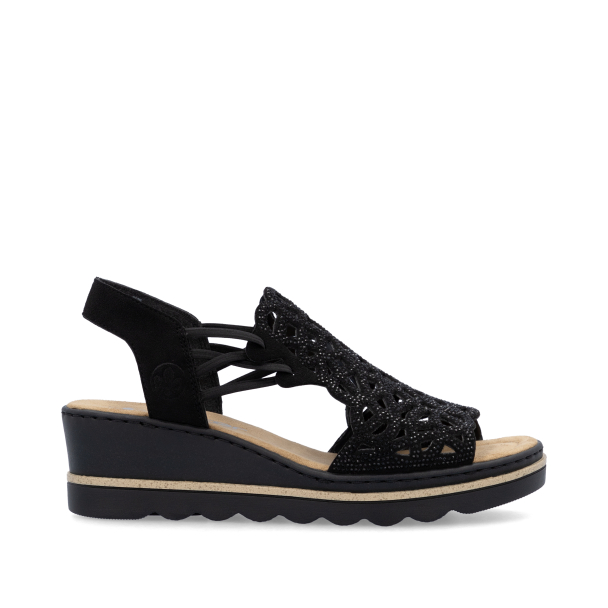 Rieker kilehæl sandal - Image 4
