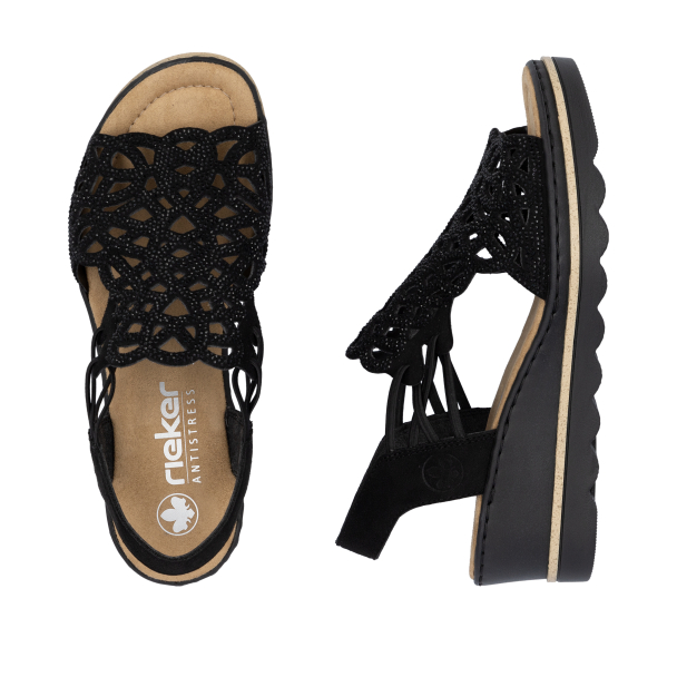 Rieker kilehæl sandal - Image 9