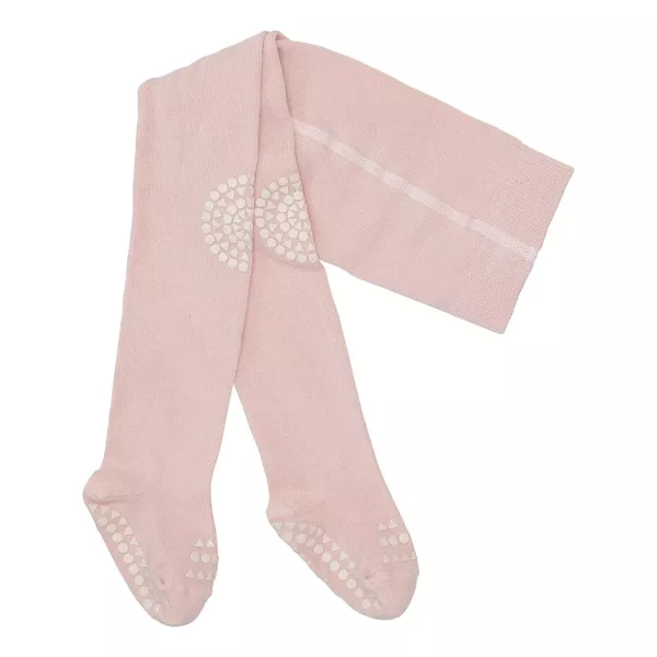 GOBABYGO | Crawling Tights Bamboo - Soft Pink