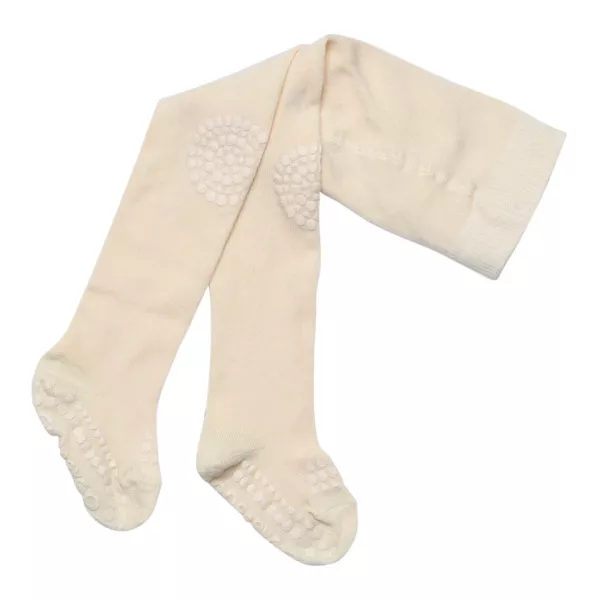 GOBABYGO | Crawling Tights Bamboo - Off White