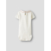 Fundo body korte ermer, Coconut Milk/Misty Rose - Lil' Atelier