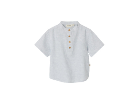 Jesper Loose Shirt, Ancient Water - Lil Atelier 