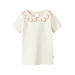 Fundo Slim Top, Coconut Milk/Misty Rose - Lil' Atelier