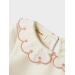 Fundo Slim Top, Coconut Milk/Misty Rose - Lil' Atelier