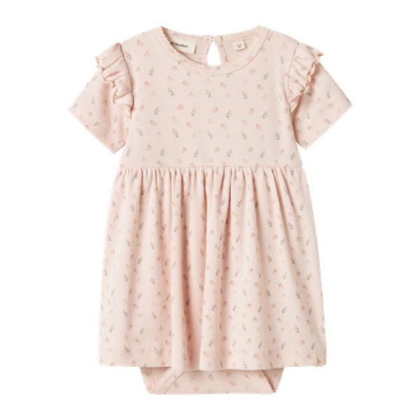 Gago Body Dress, Peach Blush - Lil' Atelier