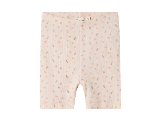 Gago Biker Shorts, Peach Blush - Lil' Atelier