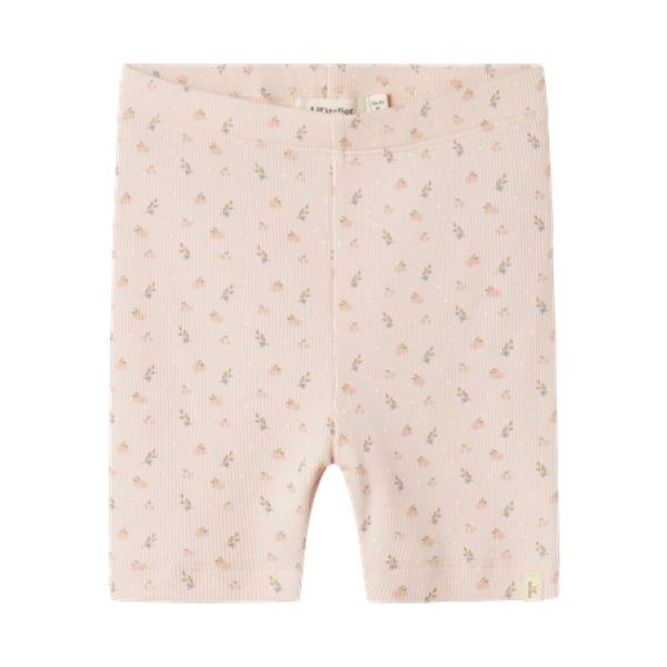 Gago Biker Shorts, Peach Blush - Lil' Atelier