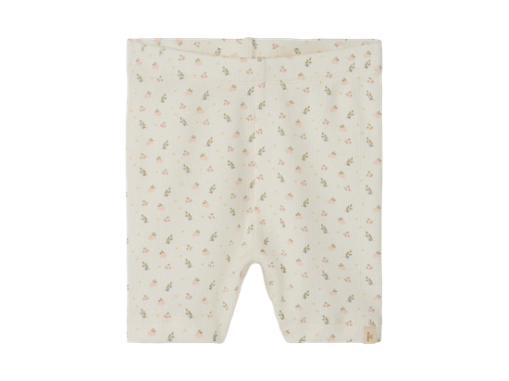 Gago Biker Shorts, Coconut Milk - Lil' Atelier