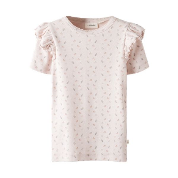 Gago Slim Top, Peach Blush - Lil Atelier 