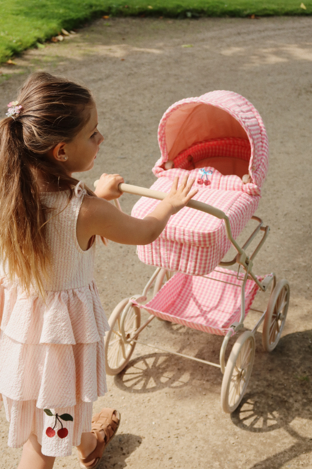 Ellie Dress - Peony Stripe - Image 6