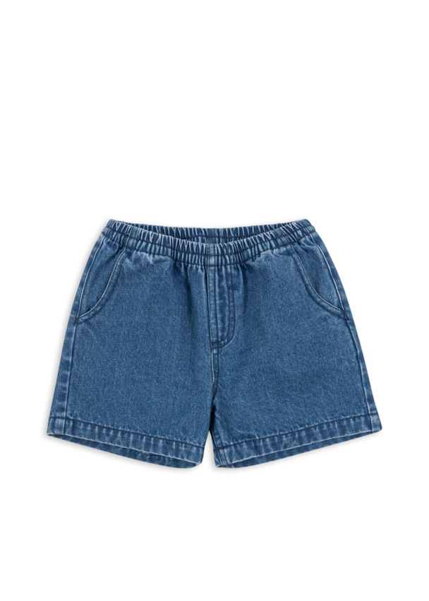 Magot Denim Shorts - Denim Blue - Image 1