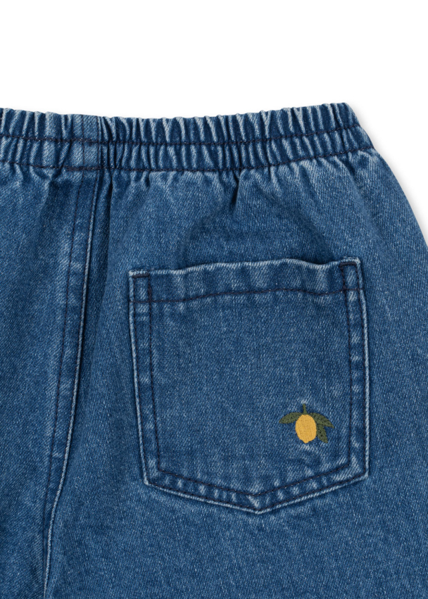 Magot Denim Shorts - Denim Blue - Image 3