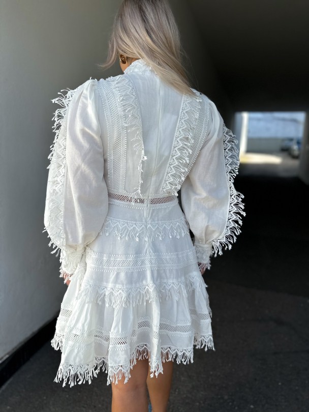 Silja Short Dress - Snow White  - Image 2