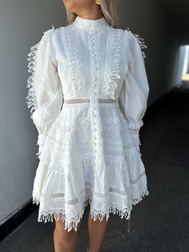 Silja Short Dress - Snow White  - Image 1