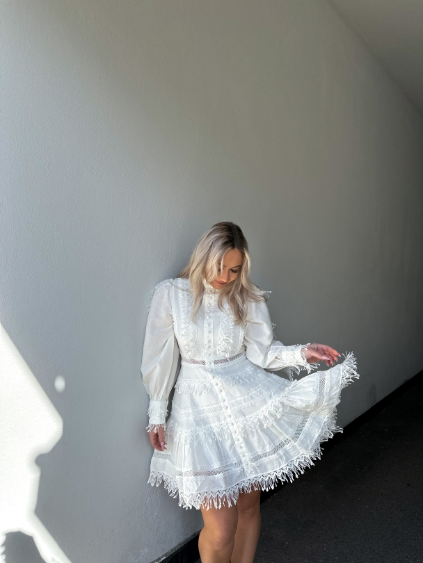 Silja Short Dress - Snow White  - Image 4