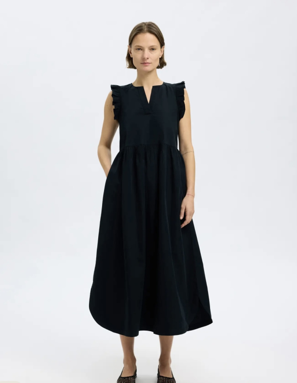 Blair-Ida Long Dress - Black - Image 1