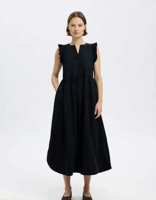 Blair-Ida Long Dress - Black