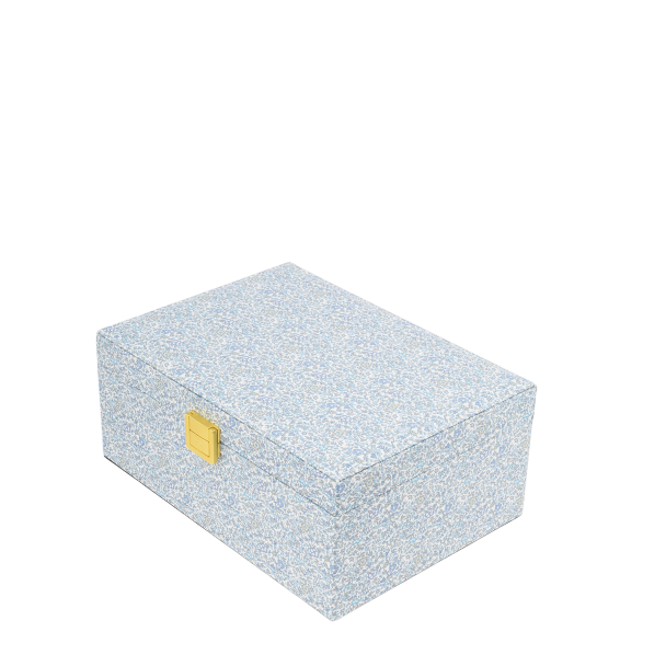 JEWELRY BOX SQUARE - KATIE & MILLIE LIGHT BLUE - Image 1