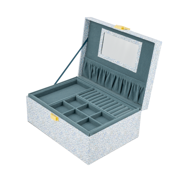 JEWELRY BOX SQUARE - KATIE & MILLIE LIGHT BLUE - Image 2