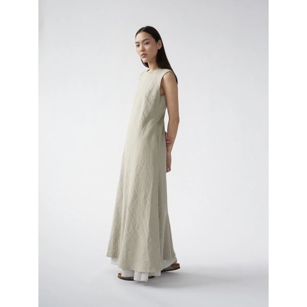 Linen Maxi Dress