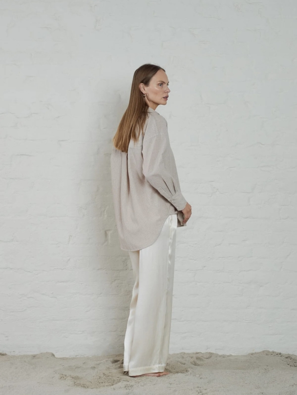 Rocha Striped Linen - Image 2