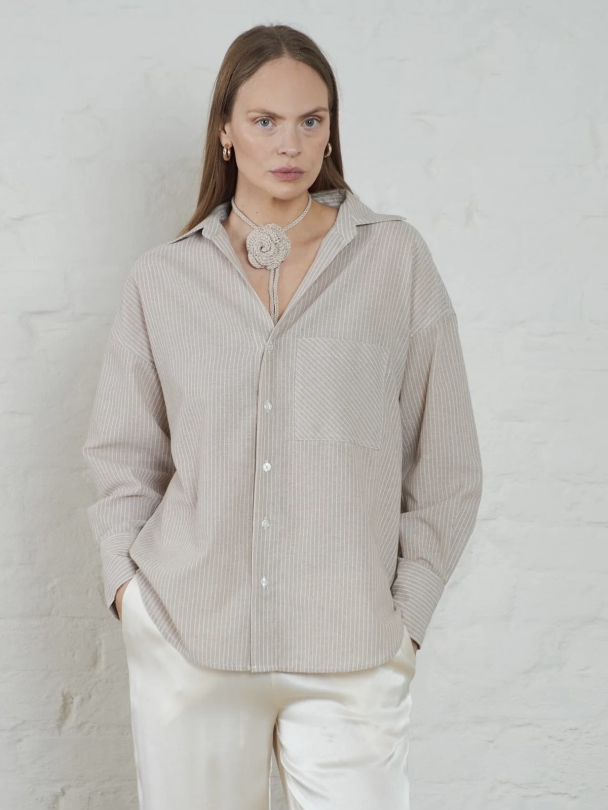 Rocha Striped Linen - Image 3