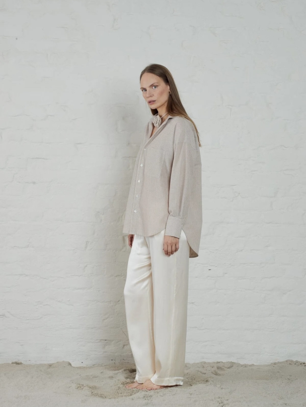 Rocha Striped Linen - Image 4