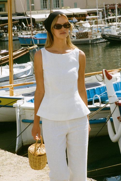 Ana Top - White