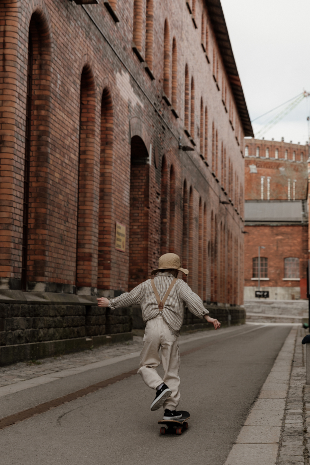 Retro V Braces - Sand Brown - Image 5