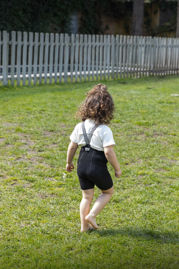 Shorty Tights - Classic Black Checked - Image 2
