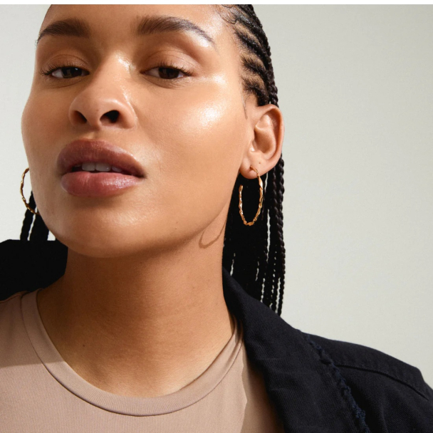 Pilgrim Wyatt gullbelagte øreringer - Image 2