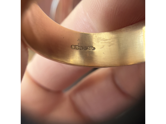 Klosterfoss Vintage - Siselert ring 585