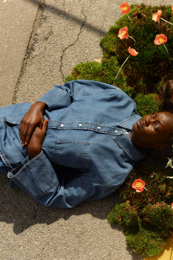 JANE OVERSIZE DENIM SHIRT