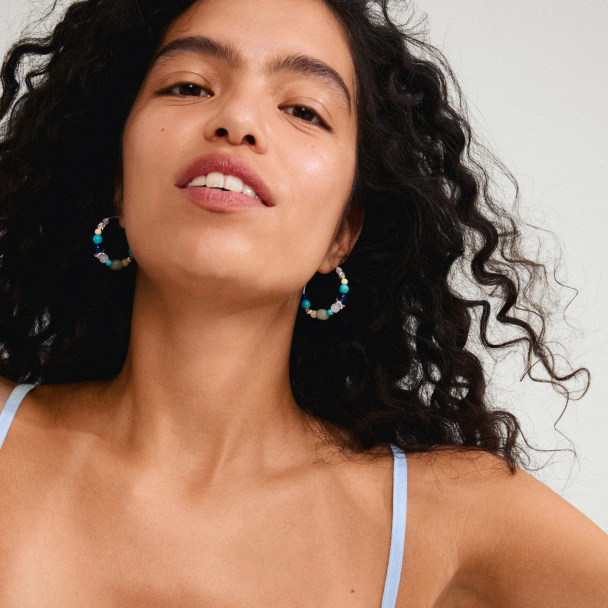 Pilgrim Dream sølvbelagte øreringer - Image 2