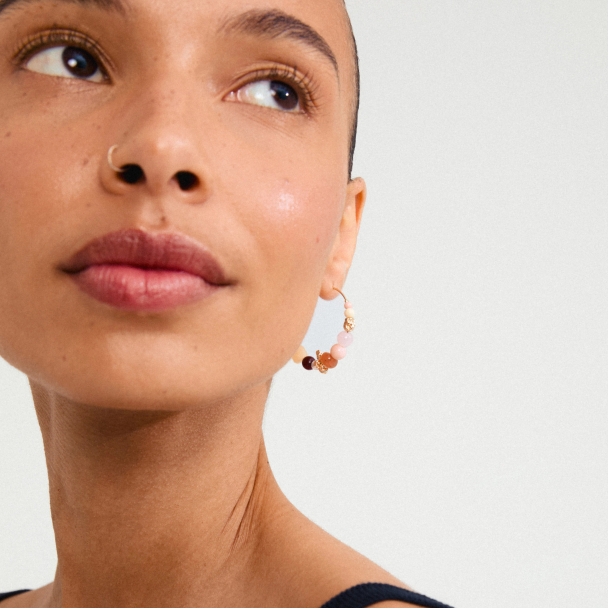 Pilgrim Dream gullbelagte øreringer - Image 2