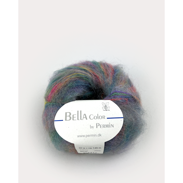 Bella gul/pink/turkis 3153