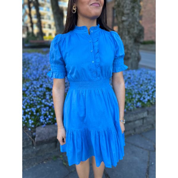Millie Dress - Blue Voille 