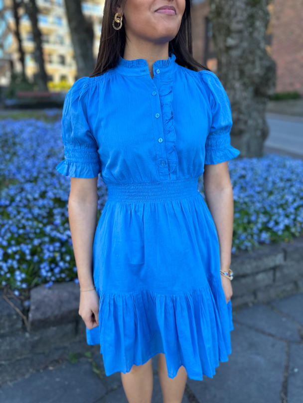 Millie Dress - Blue Voille  - Image 1