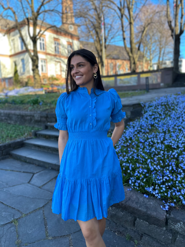 Millie Dress - Blue Voille  - Image 2