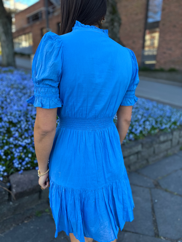 Millie Dress - Blue Voille  - Image 3