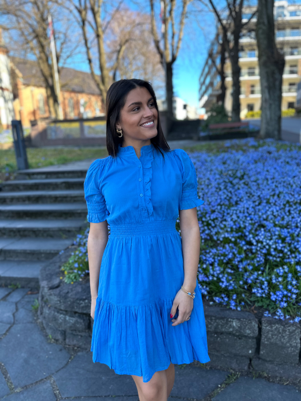 Millie Dress - Blue Voille  - Image 4