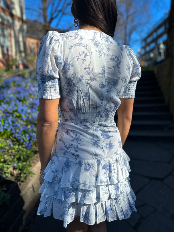 Penelope  Dress - Blue Bird  - Image 4