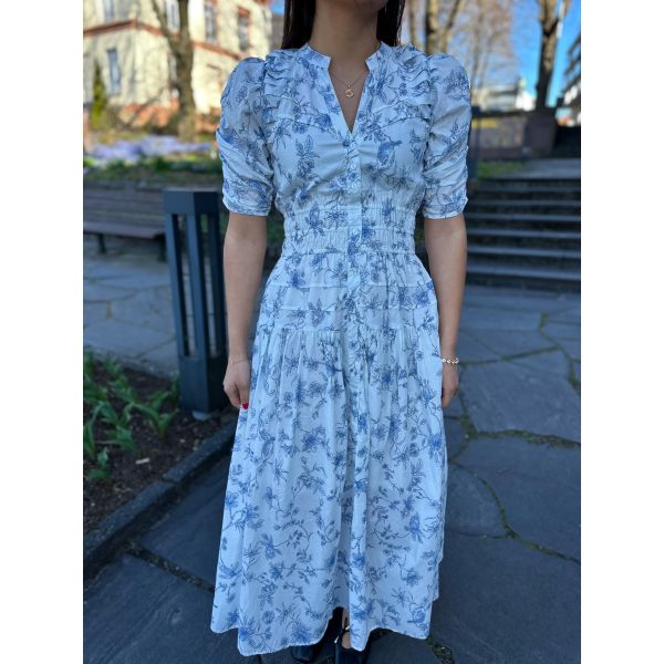 Fabienne Dress - Blue Bird