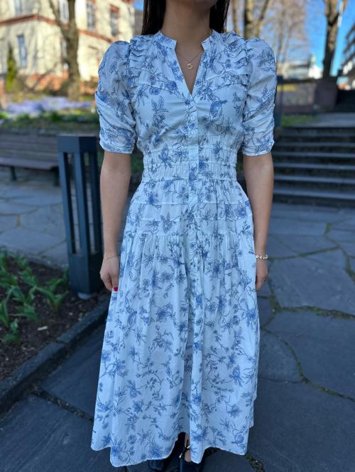 Fabienne Dress - Blue Bird