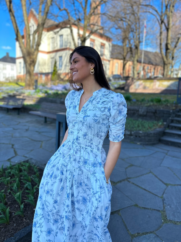 Fabienne Dress - Blue Bird - Image 3